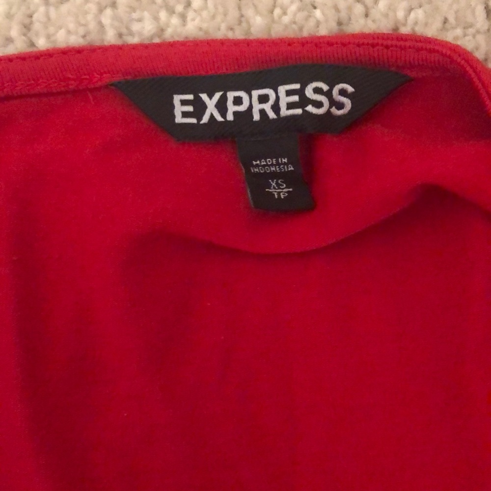 Red Express Dress - Picture 3 of 3
